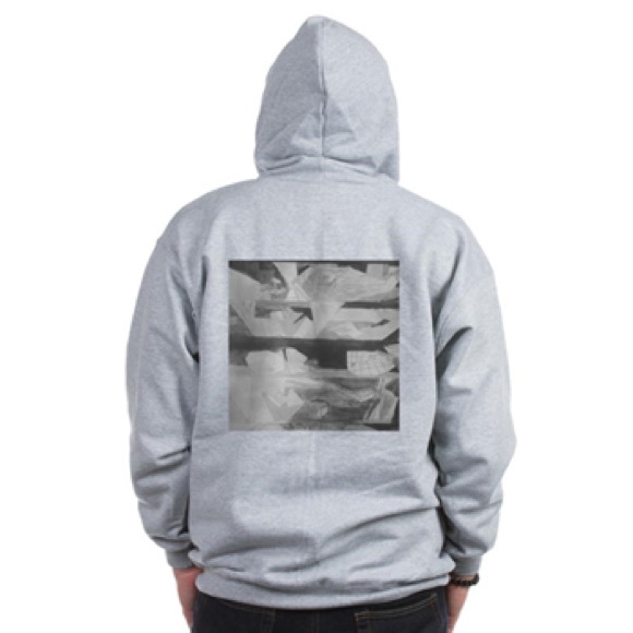 Grey Sweatshirt KBrooksNArtOrg - Picture 1 of 3